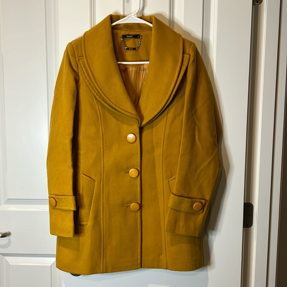 Mustard jacket